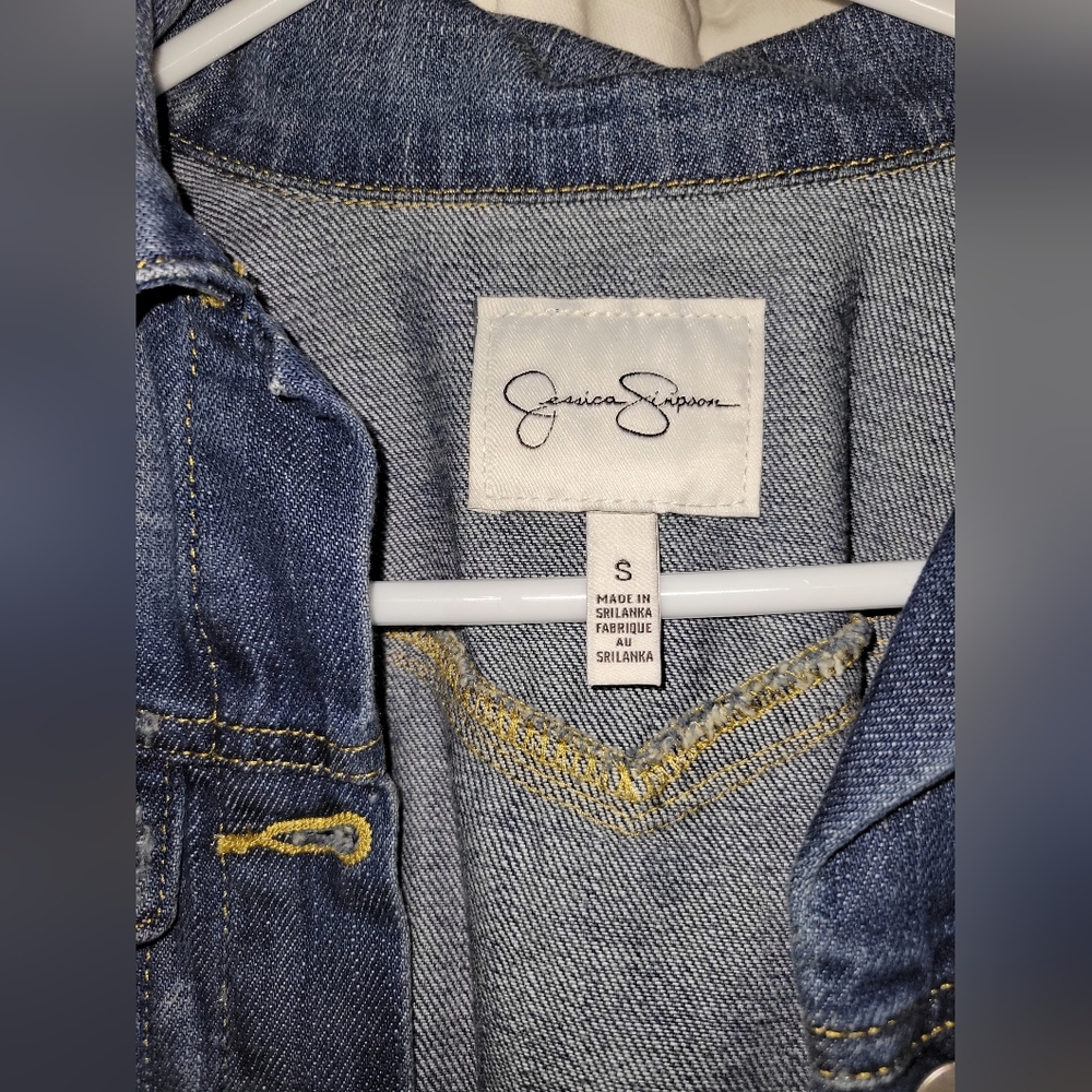 Jessica Simpson Pixie Jean Jacket - image 6
